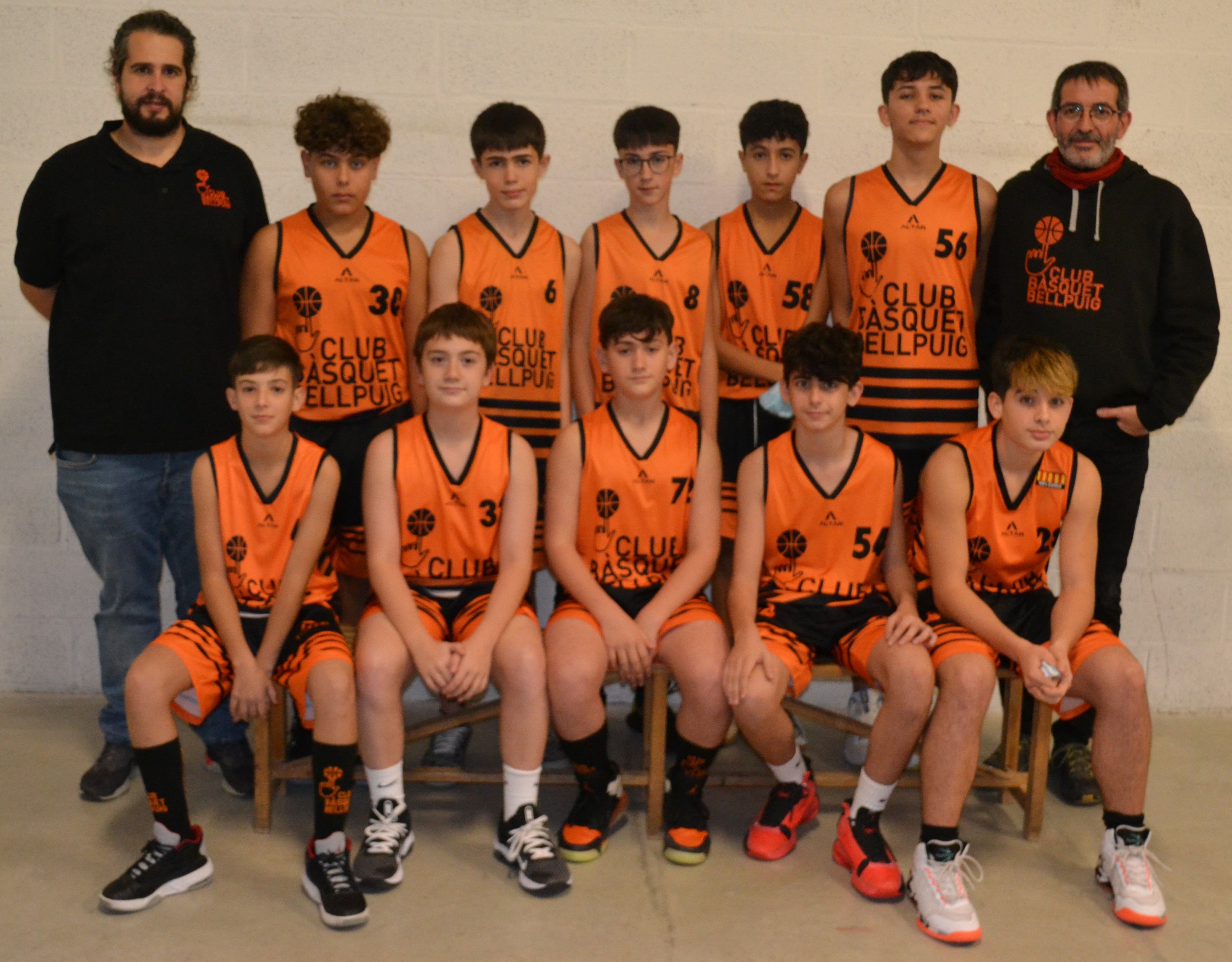 Infantil Masculí CANELONS BELLPUIG Temp.2021-2022 Club Bàsquet Bellpuig